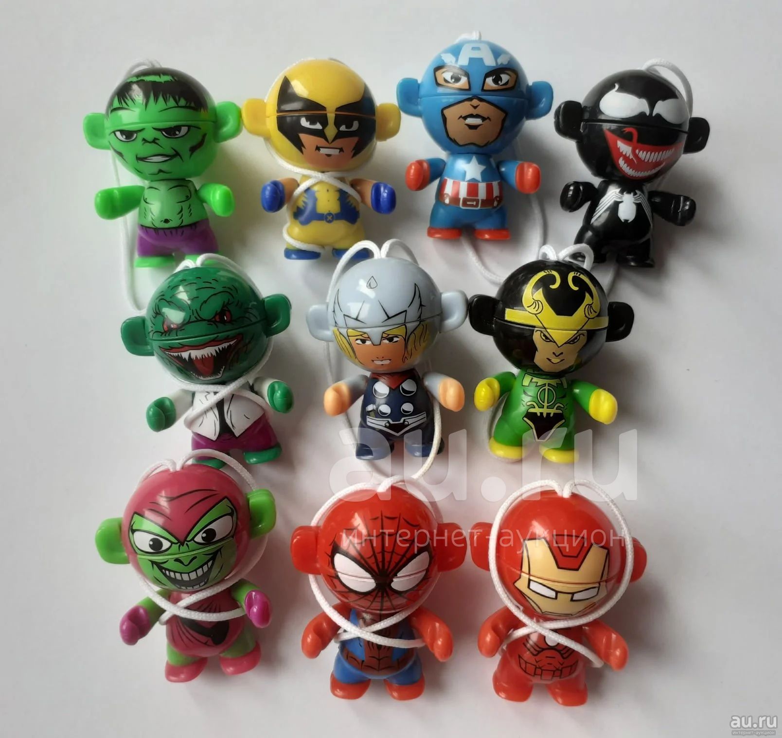 Коллекция киндер-игрушек Marvel — купить в Красноярске. Игрушки на интернет-аукционе Au.ru