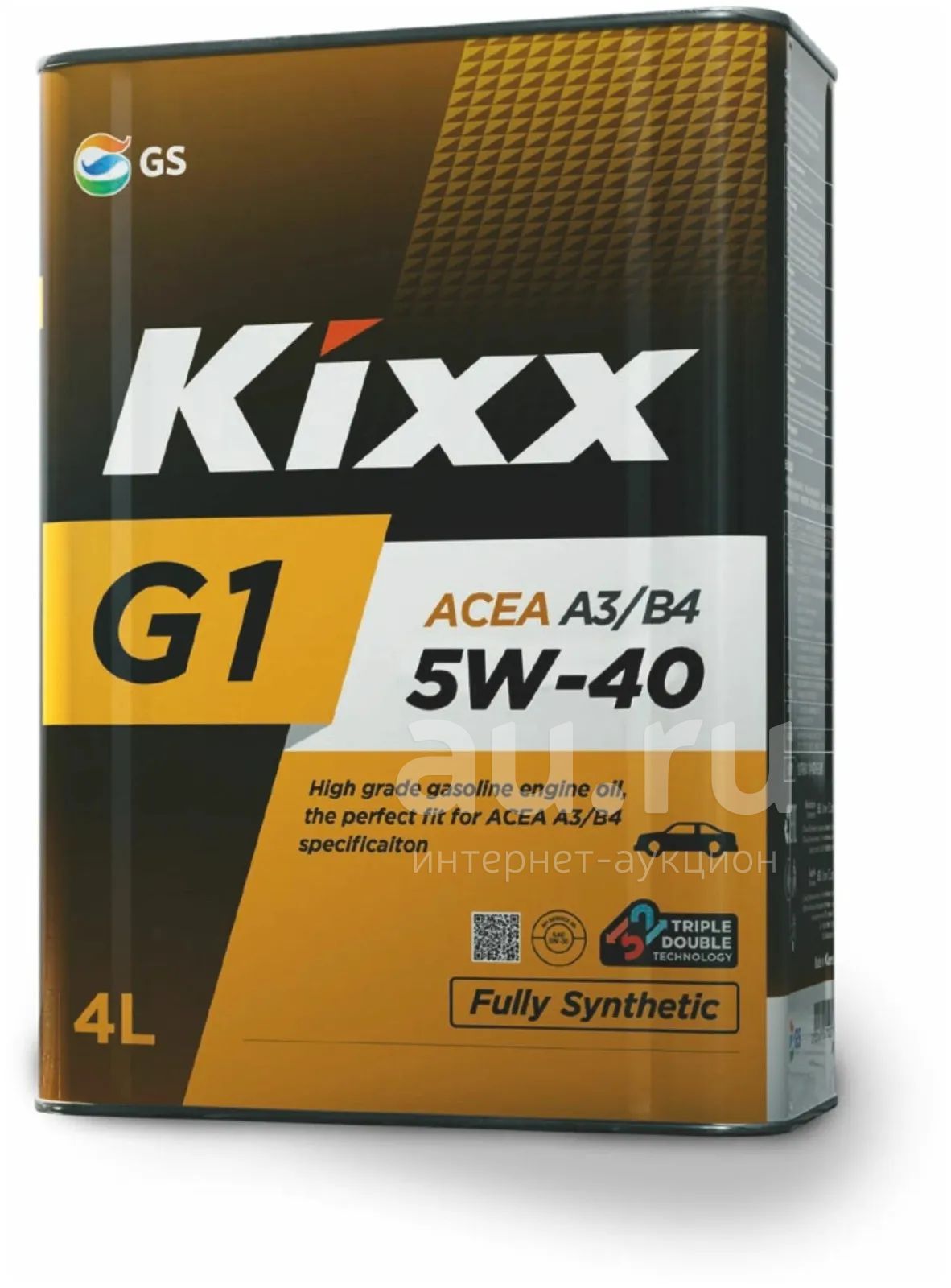 Kixx G1 A3/B4 5W-40 (5W40) 4л моторное масло — купить в Красноярске ...