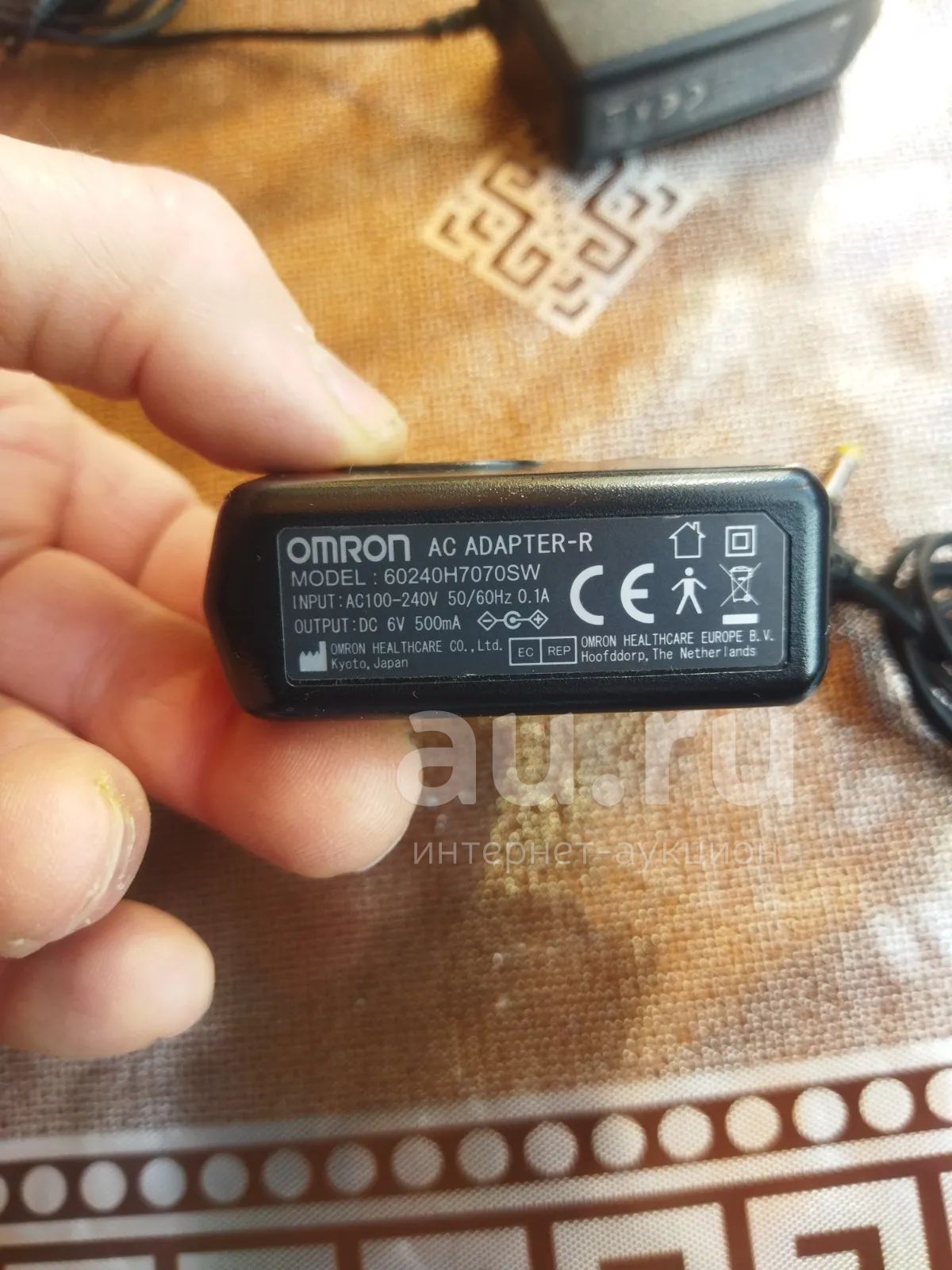 Блок питания для тонометра Omron — купить в Красноярске. Состояние: Б/у ...