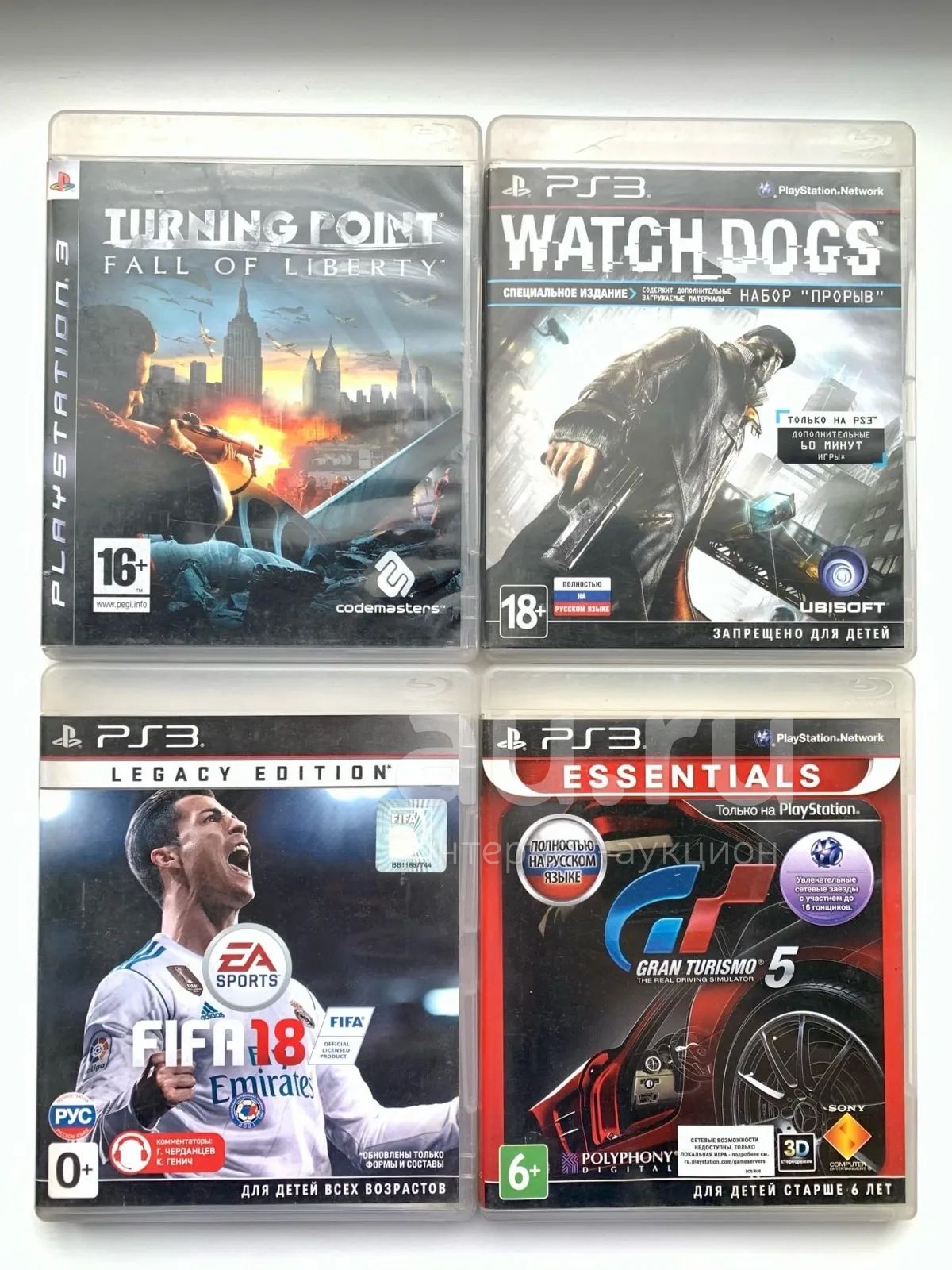 Игры для PS3 одним лотом 4 игры — купить в Красноярске. Состояние: Б/у ...