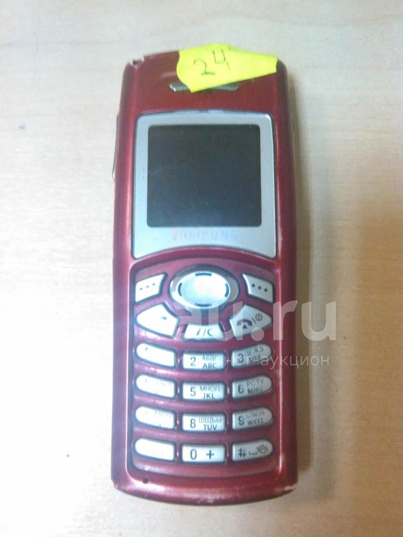 №24 . Телефон Samsung sgh-c100 . — купить в Красноярске. Состояние:  Неисправно. Кнопочные мобильные телефоны на интернет-аукционе Au.ru