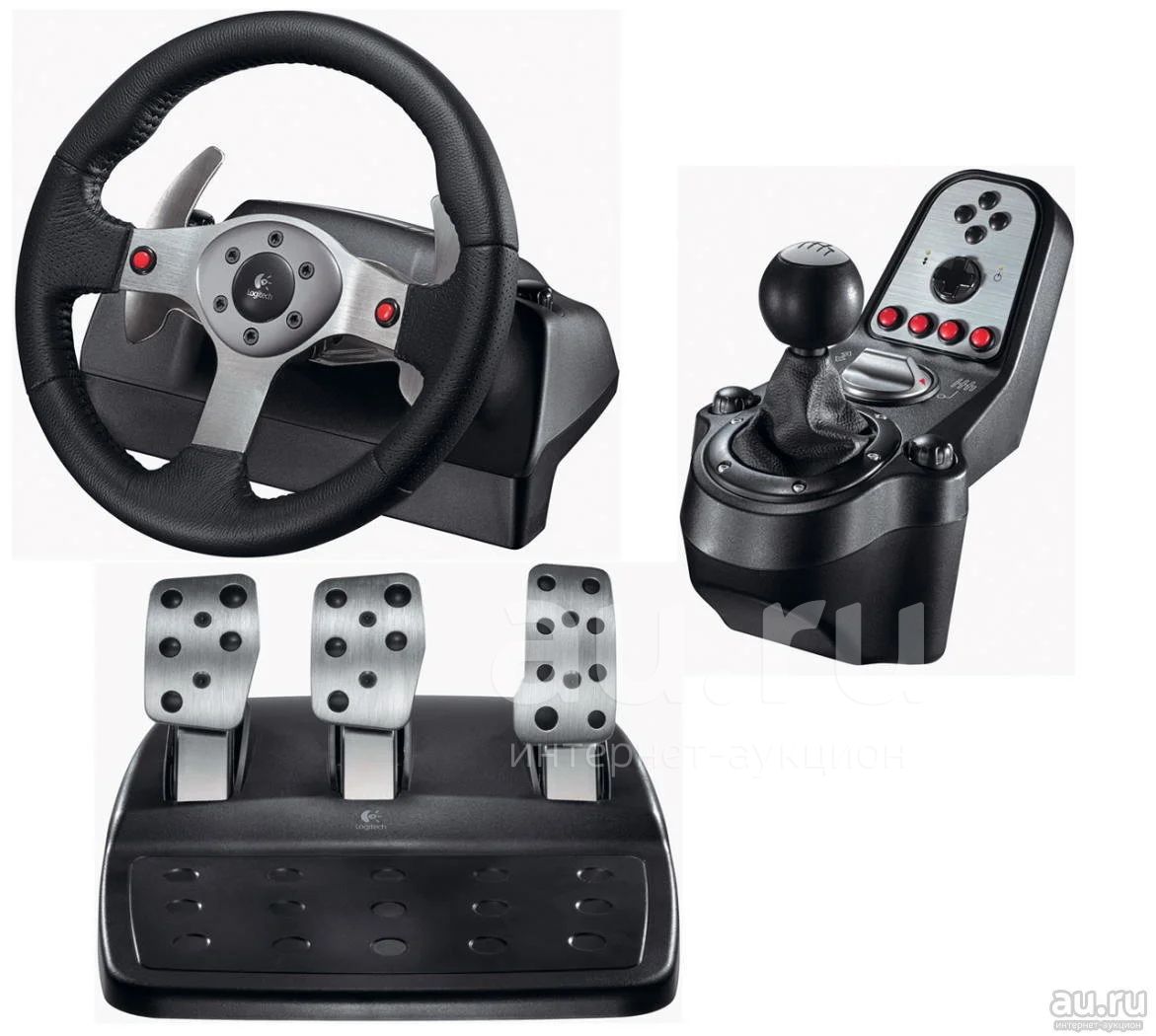 Logitech G27 (941-000092) Инструкция по эксплуатации онлайн 2/2 106164