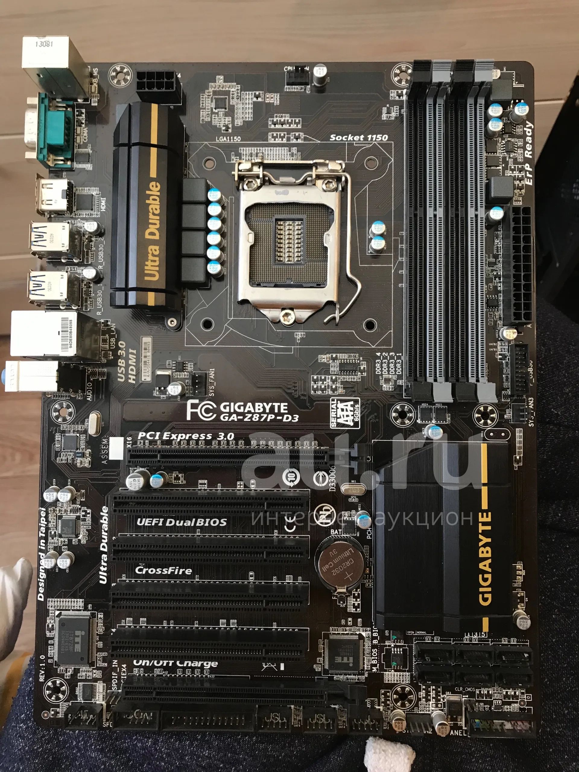 Материнская плата Gigabyte GA-Z87P-D3 — купить в Красноярске. Состояние ...