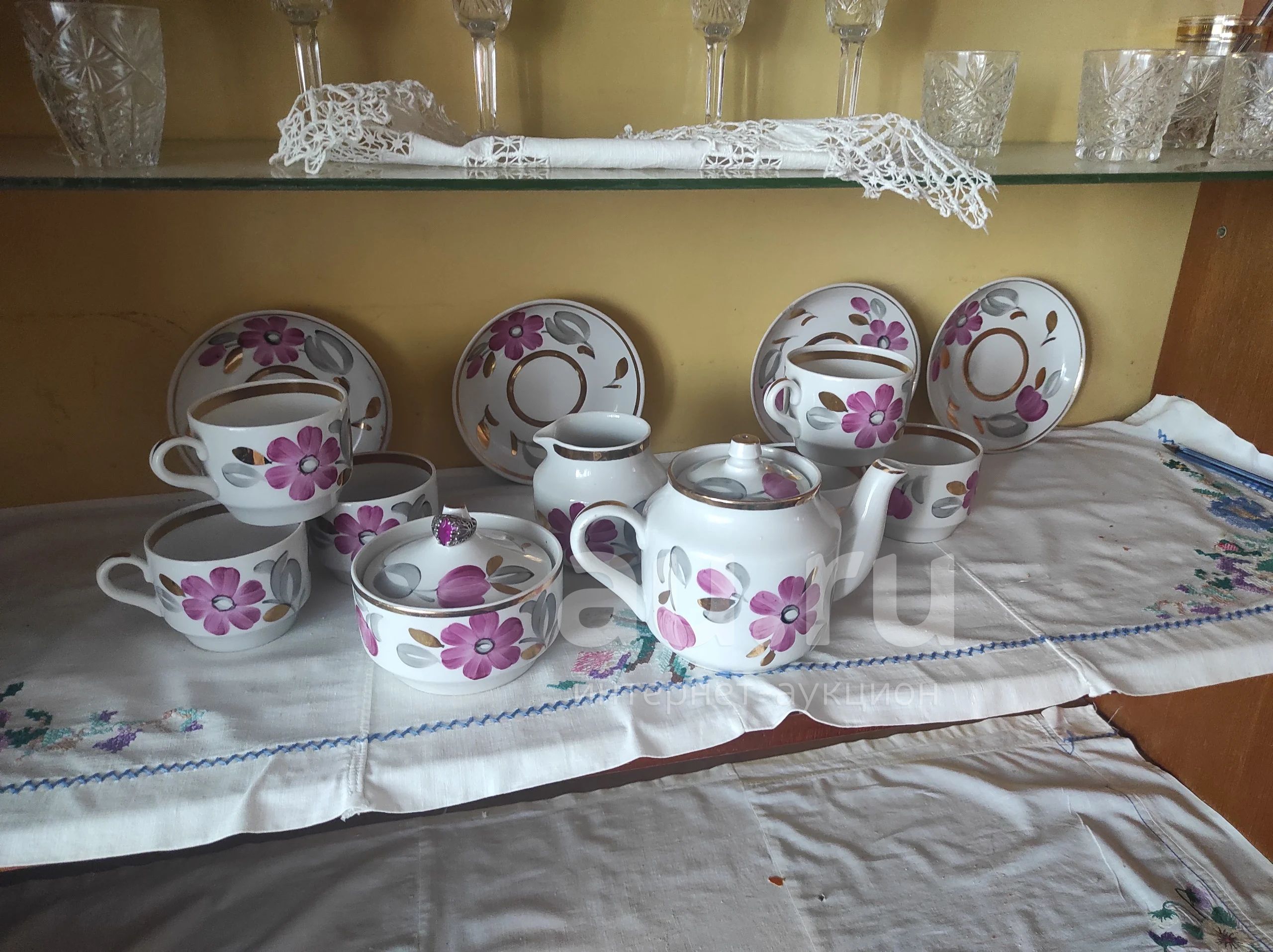 чайный сервиз СССР — купить в Красноярске. Состояние: Б/у. Сервизы ...