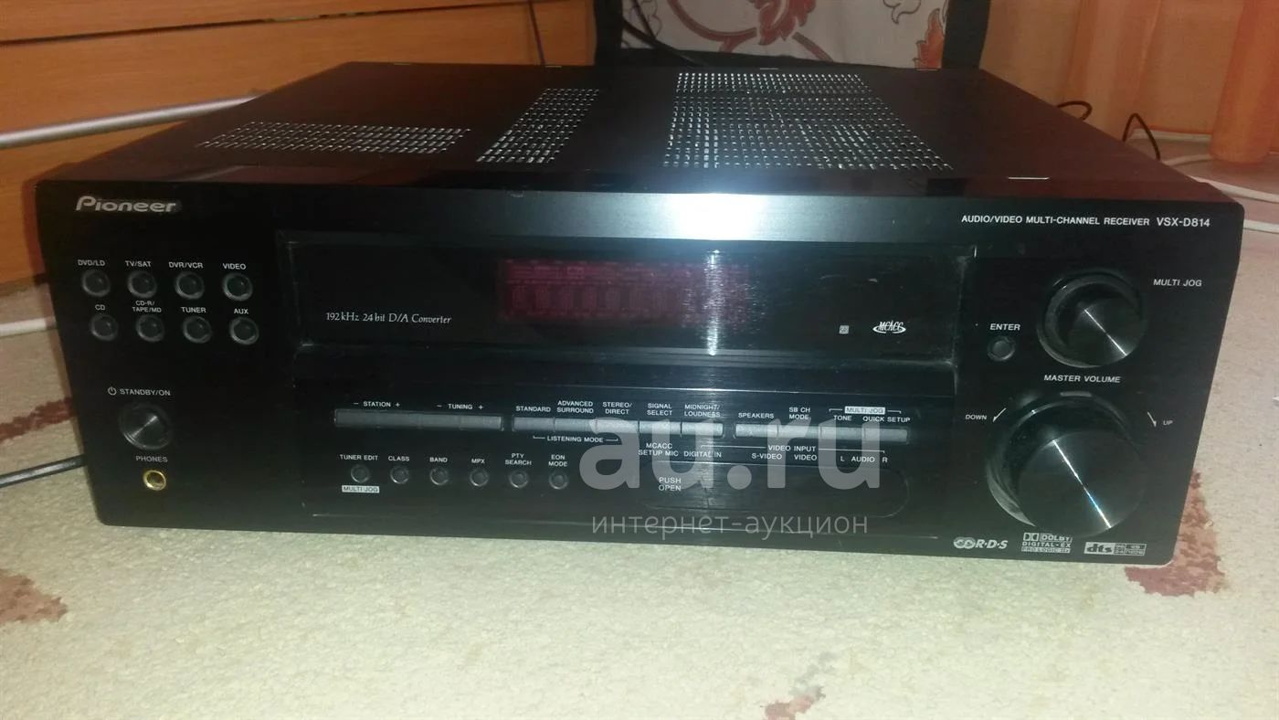 Ресивер Pioneer VSX-D814 — купить в Красноярске. Состояние: Б/у ...