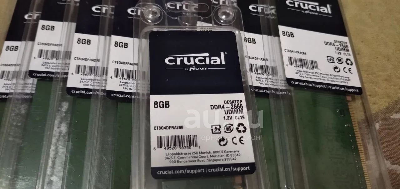 Оперативная память Crucial CT8G4DFRA266 8 ГБ — купить в Красноярске ...