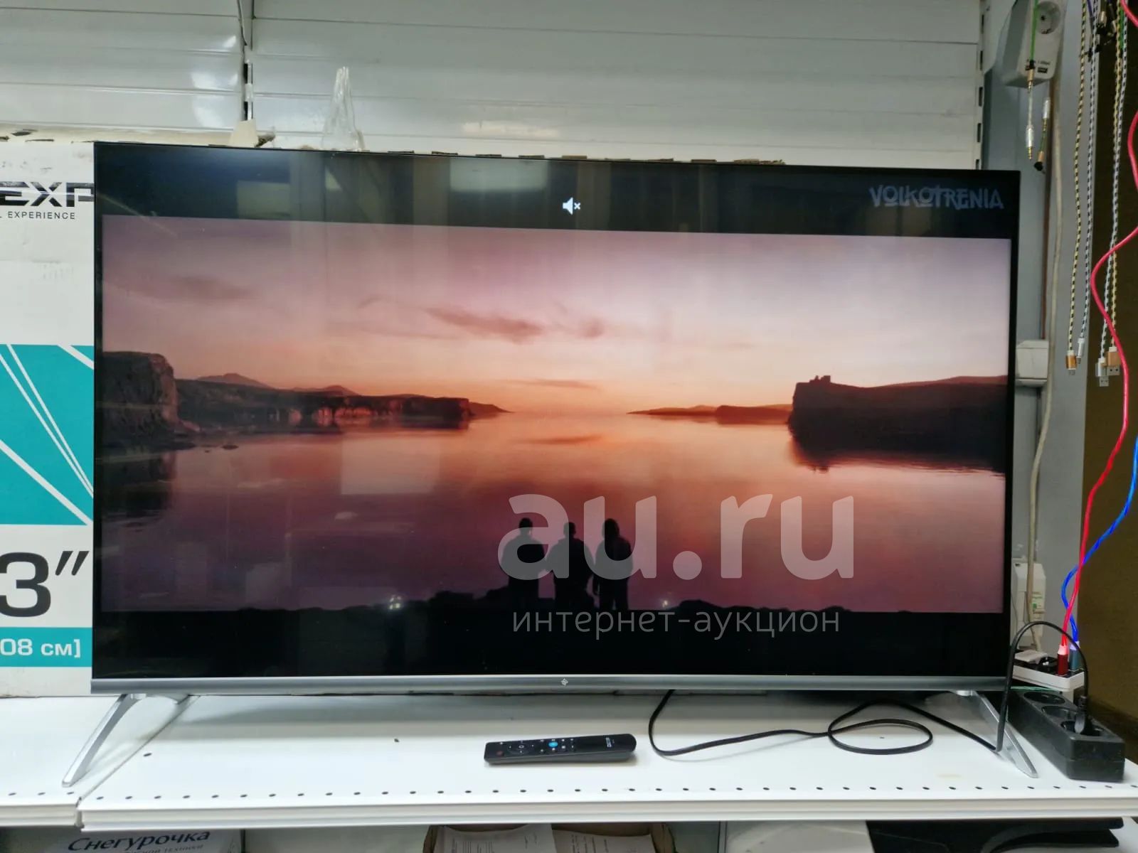Телевизор LED DEXP U43G9000C/G (V) — купить в Красноярске. Состояние: Б ...