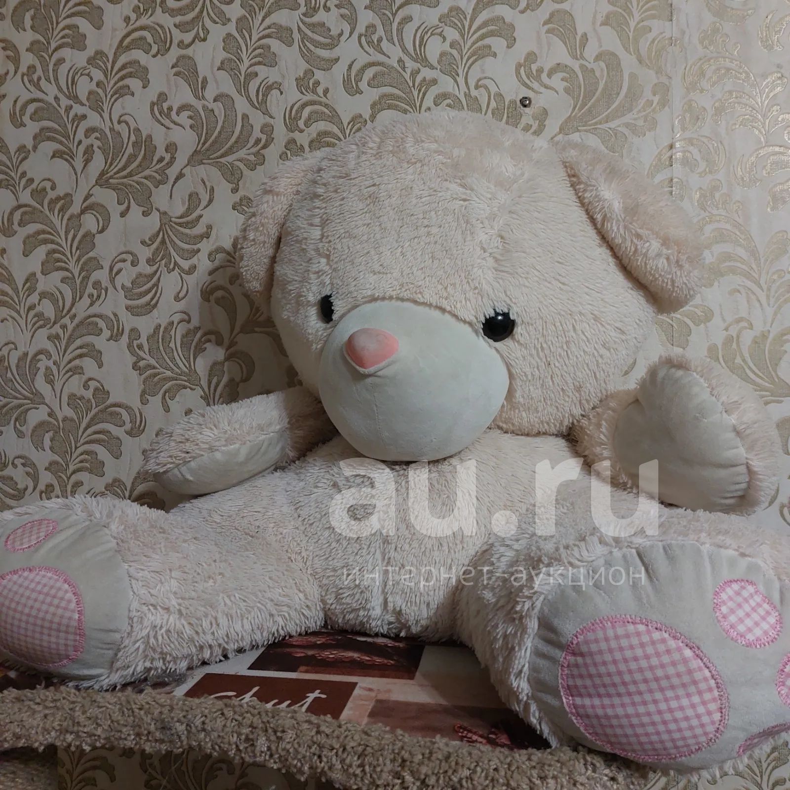Большая мягкая игрушка медведь — купить в Красноярске. Состояние: Б/у ...