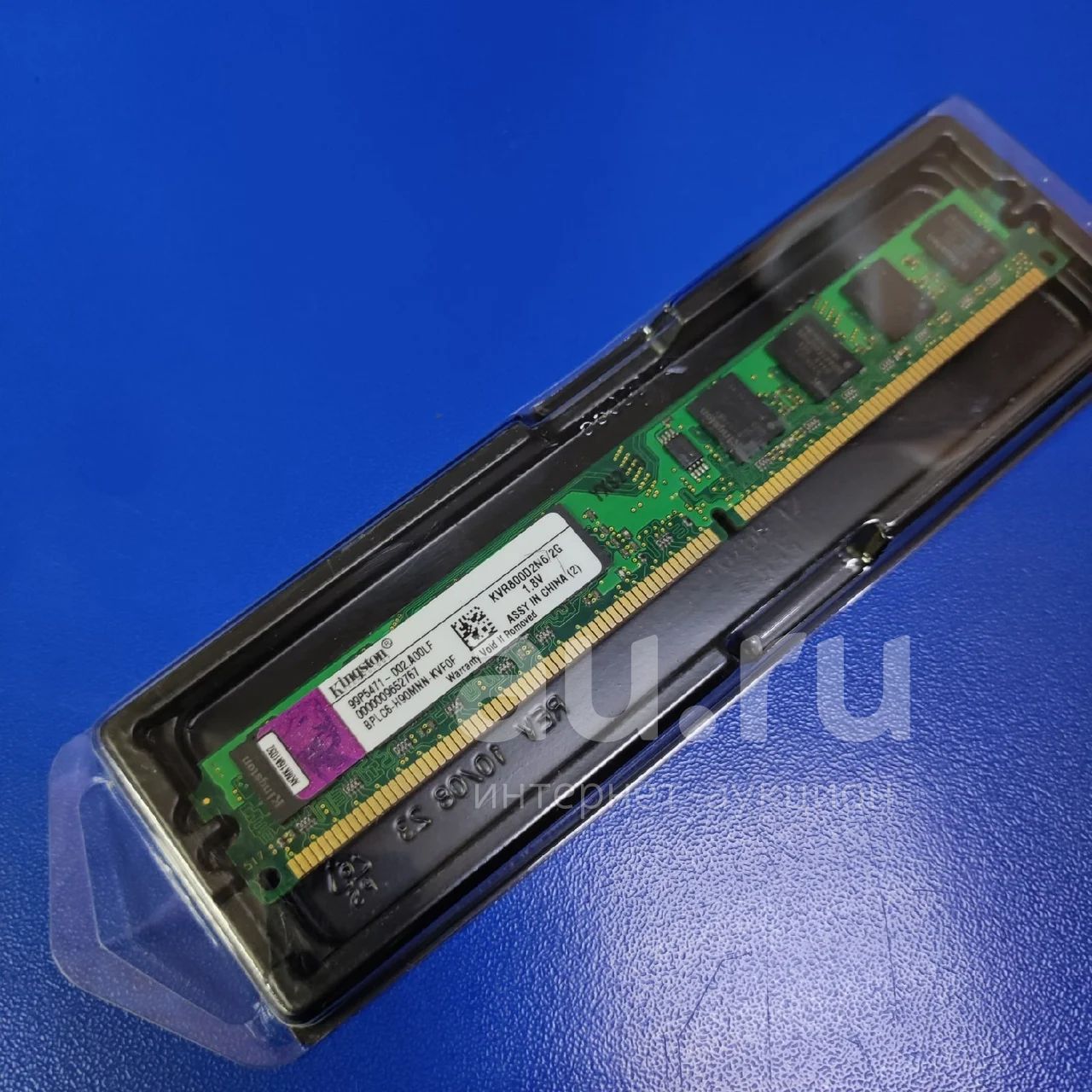 Модуль памяти 2GB DDR-2 Kingston [KVR800D2N6/2G] 800mhz б/у (TR ...
