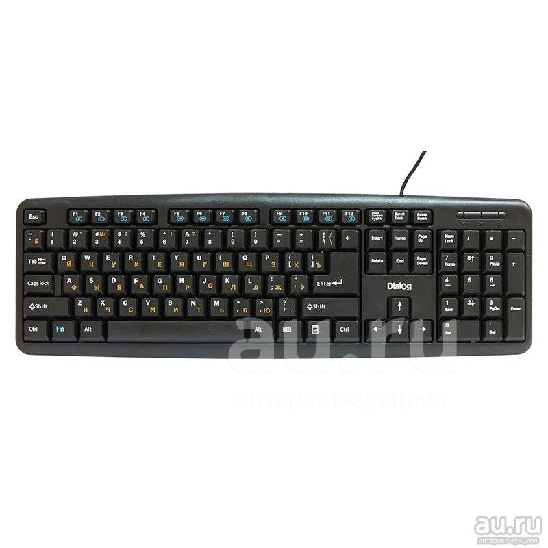 Клавиатура Dialog KM-025BU USB Black — купить в Красноярске. Состояние ...