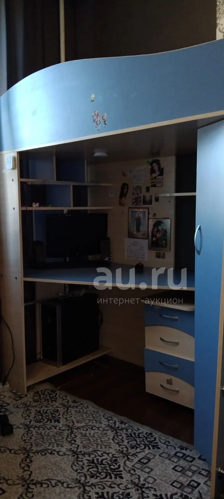 Кровать - чердак — купить в Красноярске. Состояние: Б/у. Детские ...