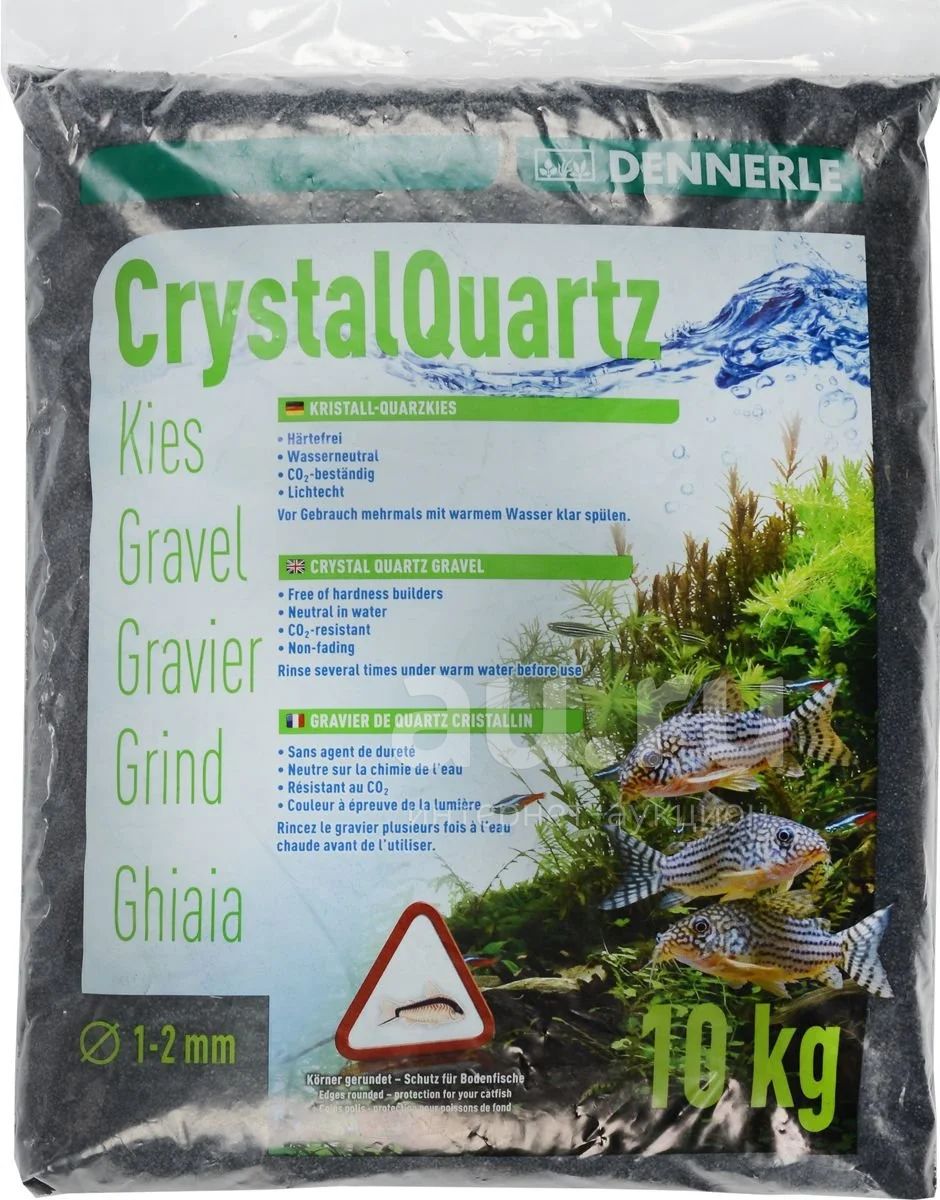 Аквариумный грунт натуральный Dennerle Crystal Quartz Gravel Diamond ...