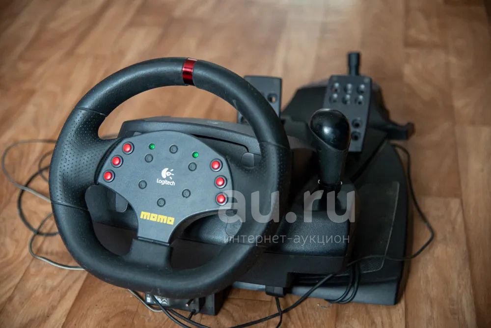 Руль Logitech MOMO Racing Force — купить в Красноярске. Состояние: Б/у ...