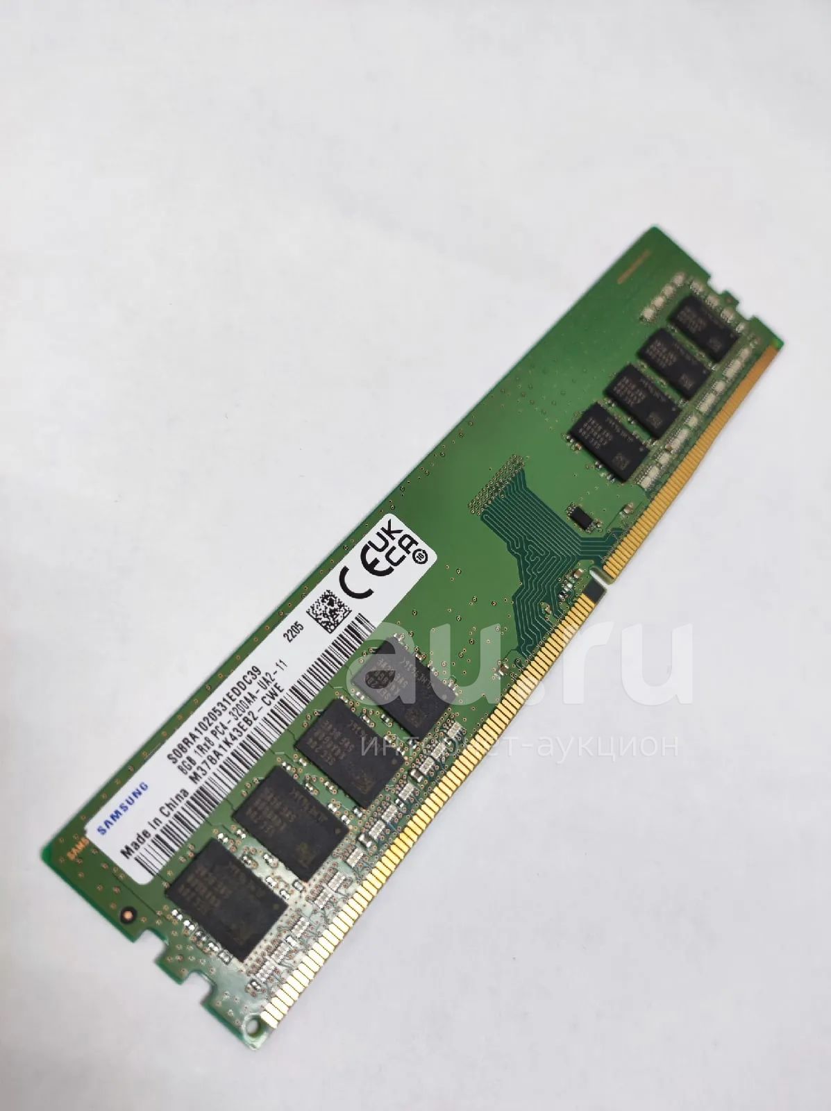 Модуль памяти 8GB DDR4 Samsung DDR4 3200 DIMM M378A1K43EB2-CWE Non-ECC ...