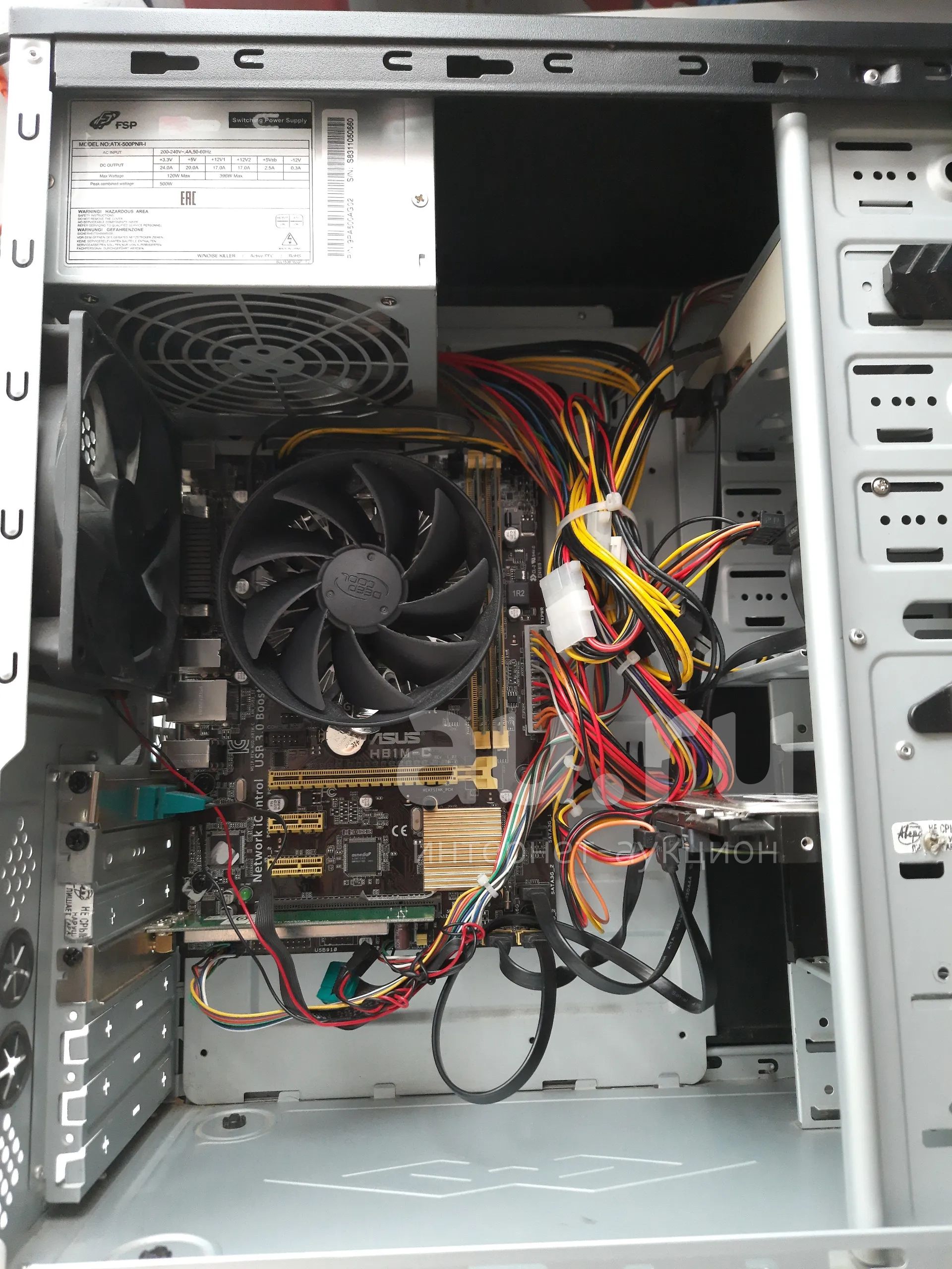 шустрый системный блок \ компьютер Asus H81M-C Intel_core i3-4160 DDR3 ...