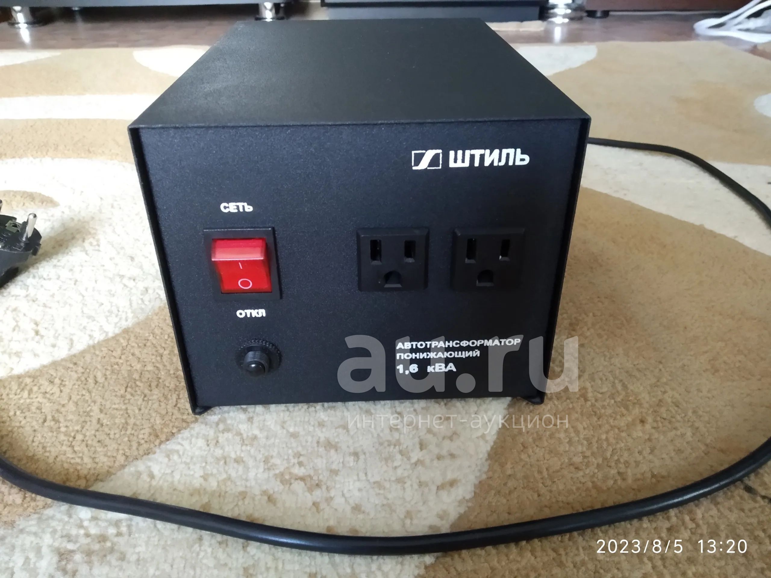 Понижающий автотрансформатор штиль 220/100В 1,6 кВА — купить в ...