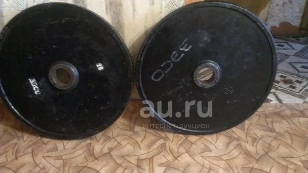 блины 20 кг, 2 шт — купить в Красноярске. Состояние: Б/у. Штанги, блины ...