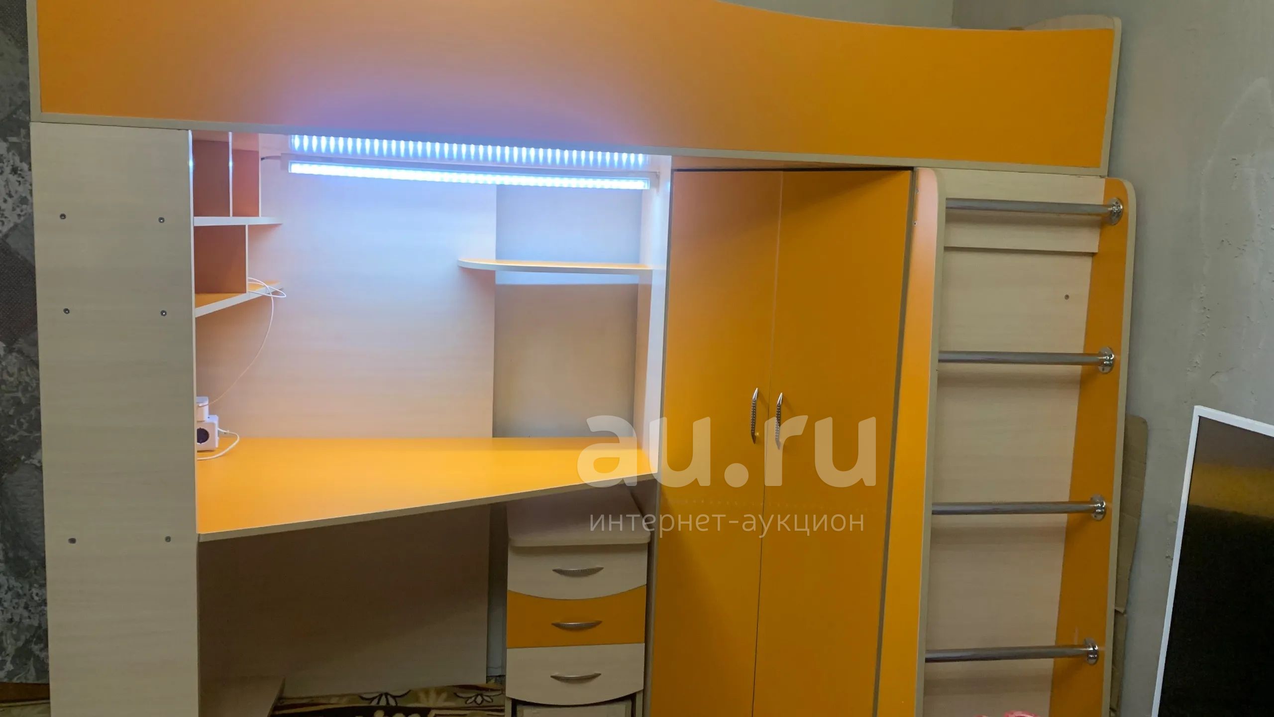 Кровать-чердак — купить в Красноярске. Состояние: Б/у. Детские кровати ...