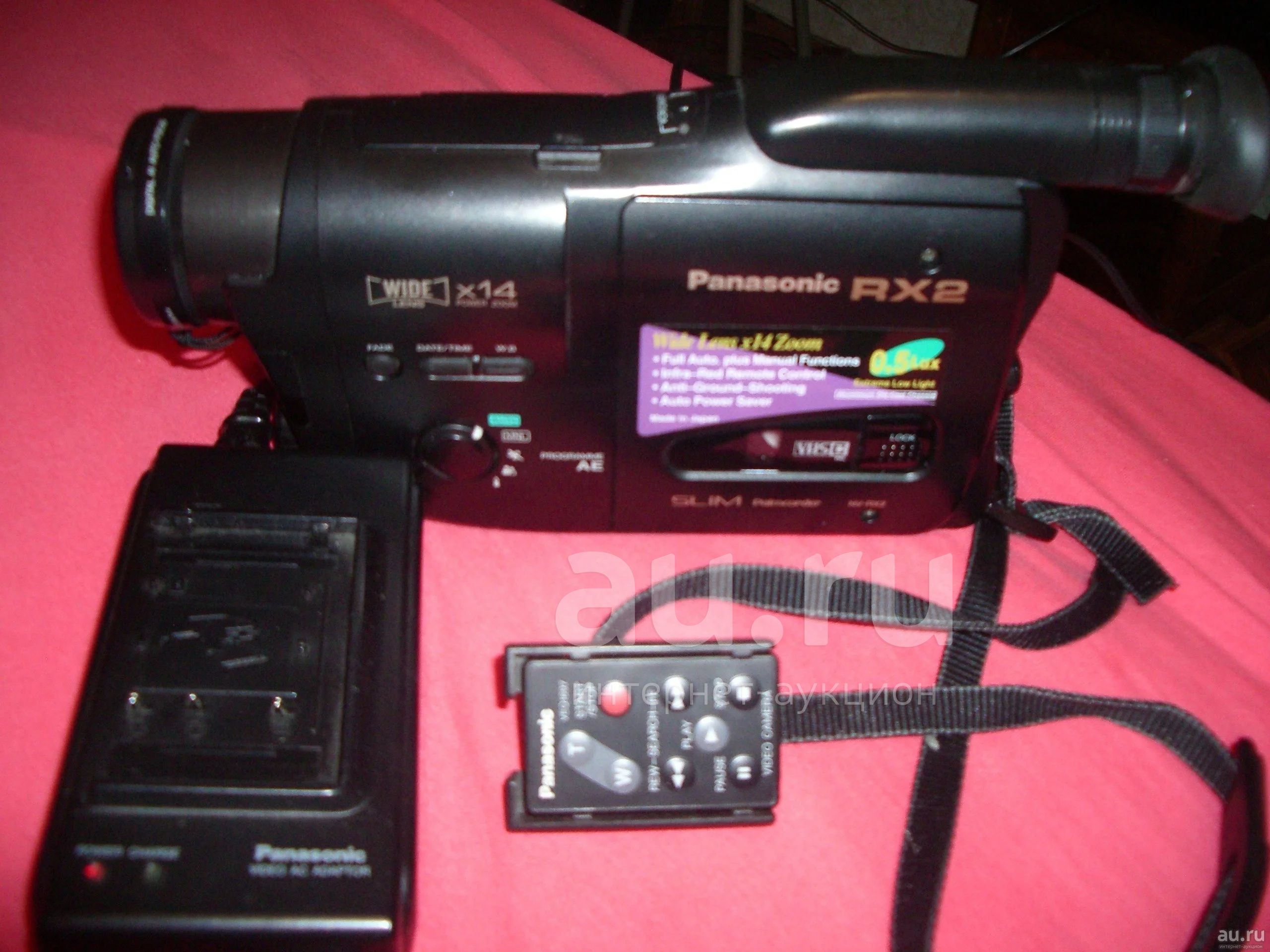 видеокамера panasonic rx2 и 3 аккумулятора —  в Красноярске .