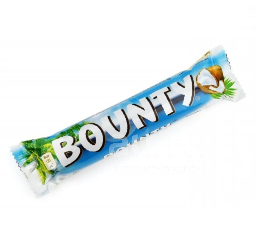 Шоколадный батончик Bounty / Баунти 55гр — купить в Красноярске ...