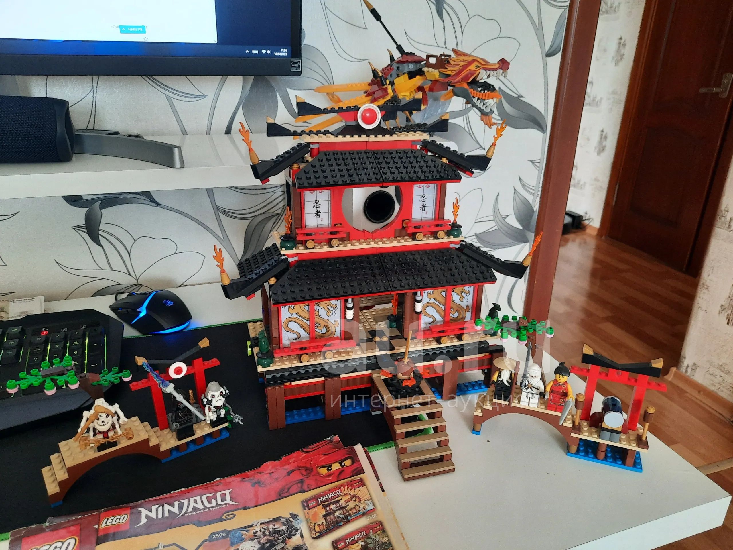 Lego Ninjago 2507 Огненный Храм — купить в Красноярске. Состояние: Б/у ...