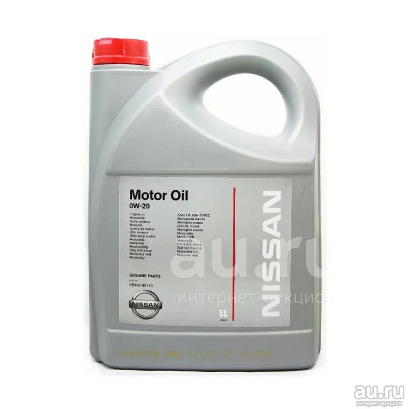 Масло моторное Nissan Motor Oil 0W-20 5л — купить в Красноярске. Масла ...