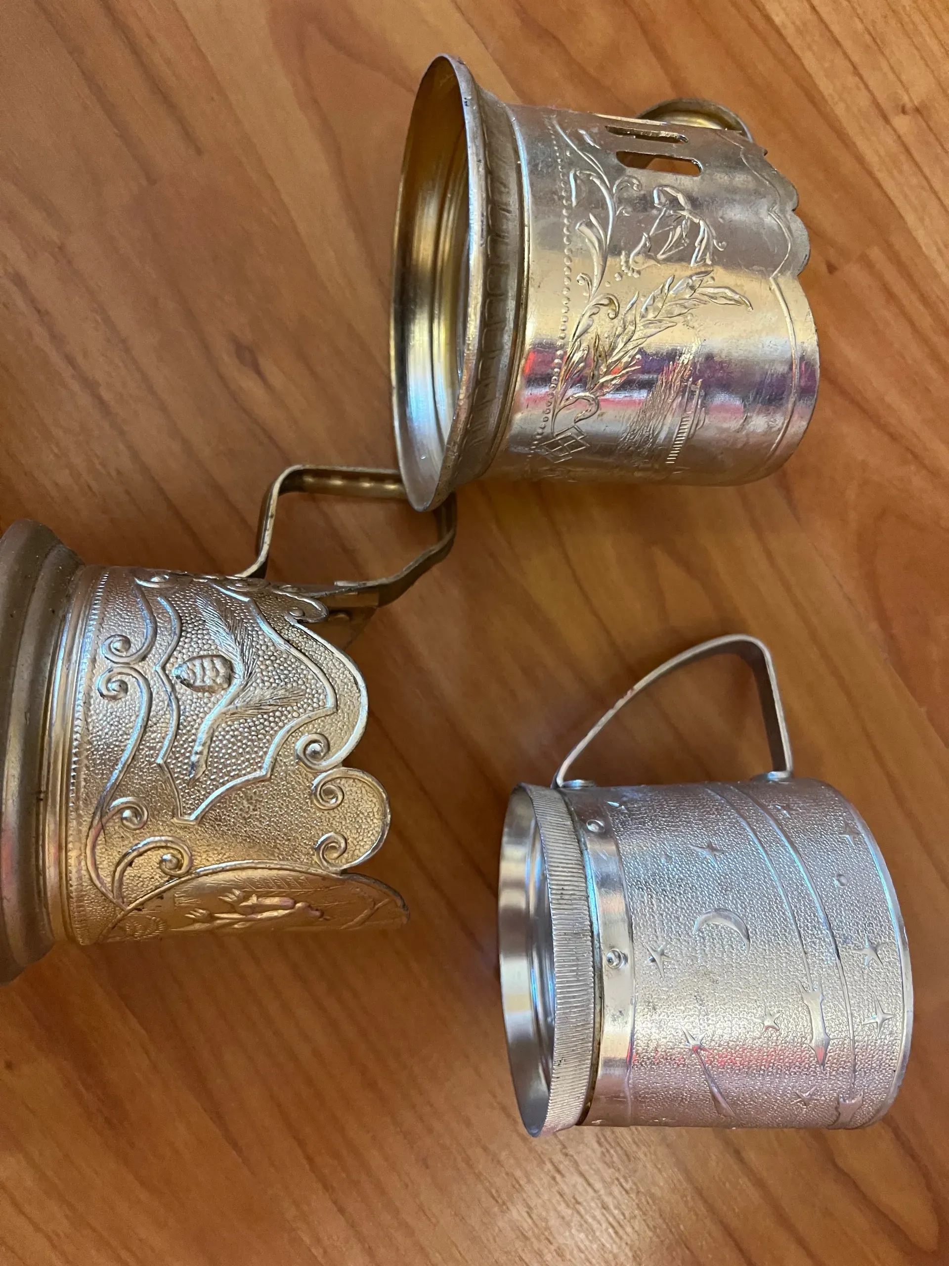 Подстаканники 3 штуки — купить в Красноярске. Состояние: Хорошее ...