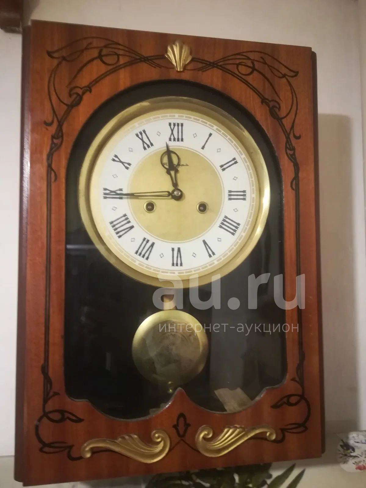 Настенные часы Янтарь механические с боем СССР — купить в Красноярске ...