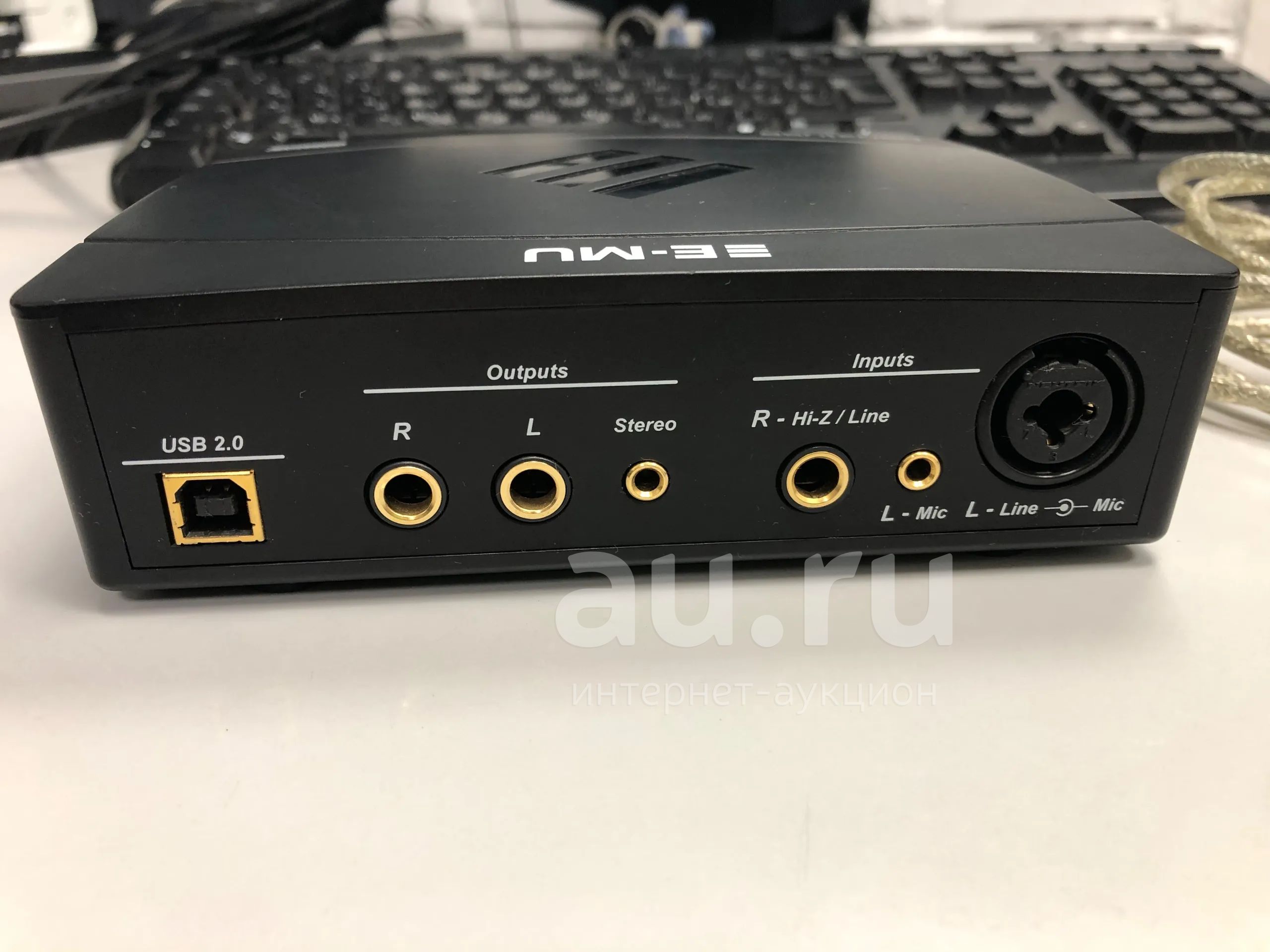 Внешняя звуковая карта Creative professional 0204 USB E-M проверил на ...