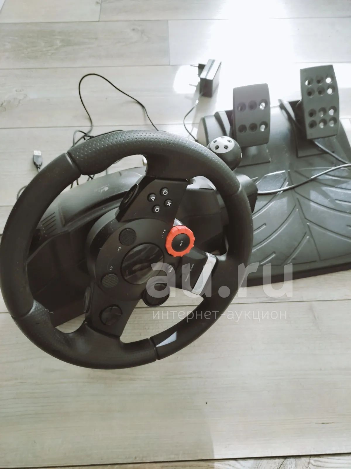 Руль Logitech force gt — купить в Красноярске. Состояние: Б/у. Рули ...