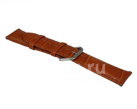 Ремешок Samsung/Huawei/Amazfit GTR 22mm crocodile leather band кожаный ...