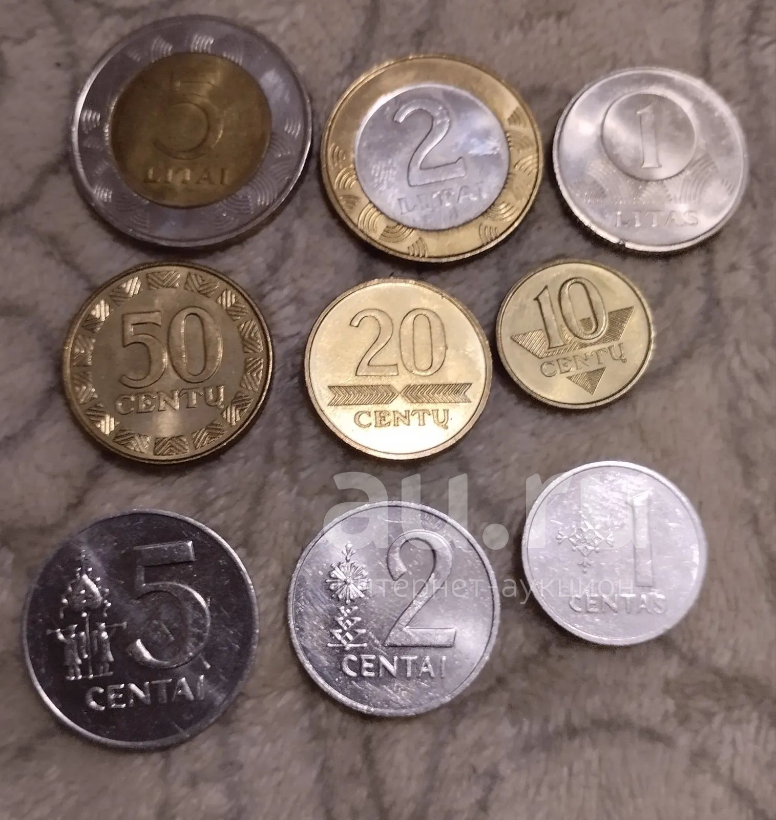 Монеты Литвы. 1991-2014 — купить в Красноярске. Европа на интернет ...