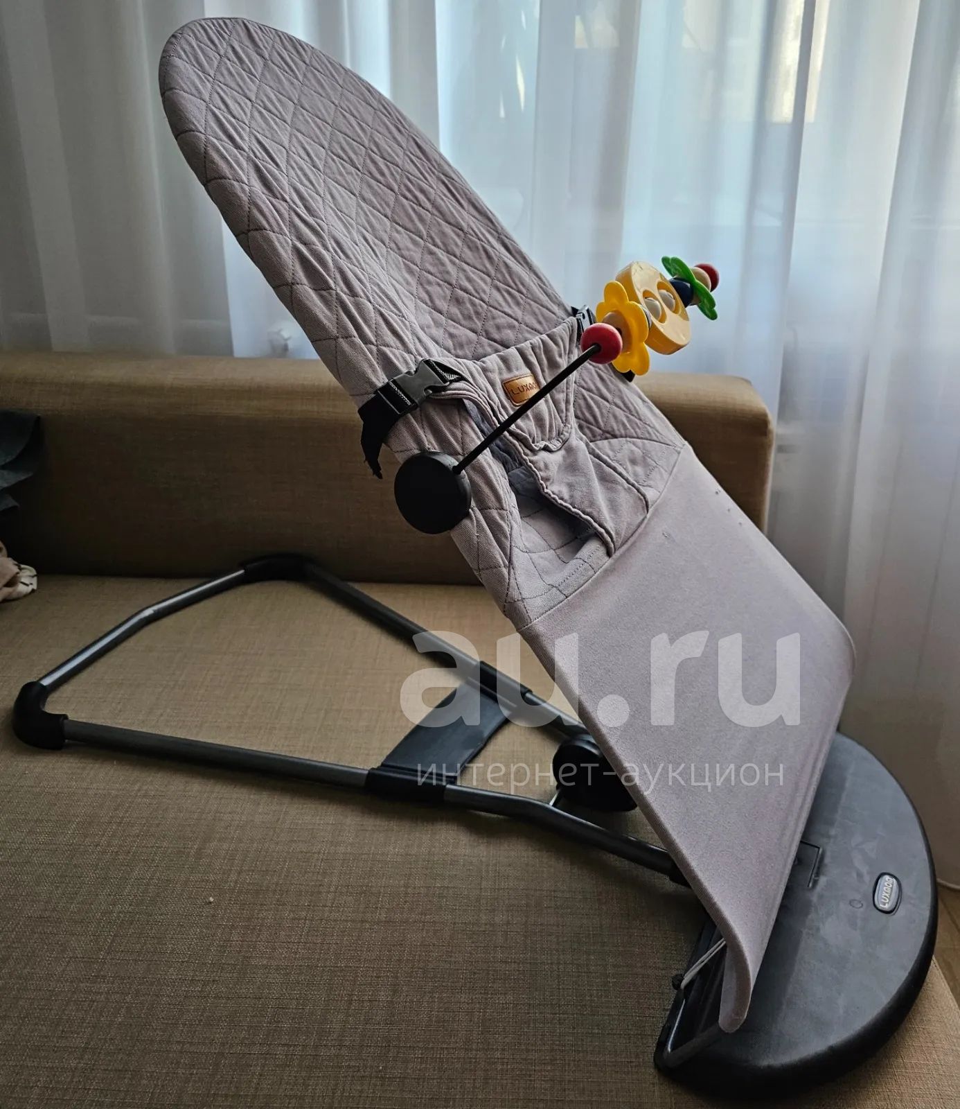 Шезлонг детский luxmom — купить в Красноярске. Состояние: Б/у ...