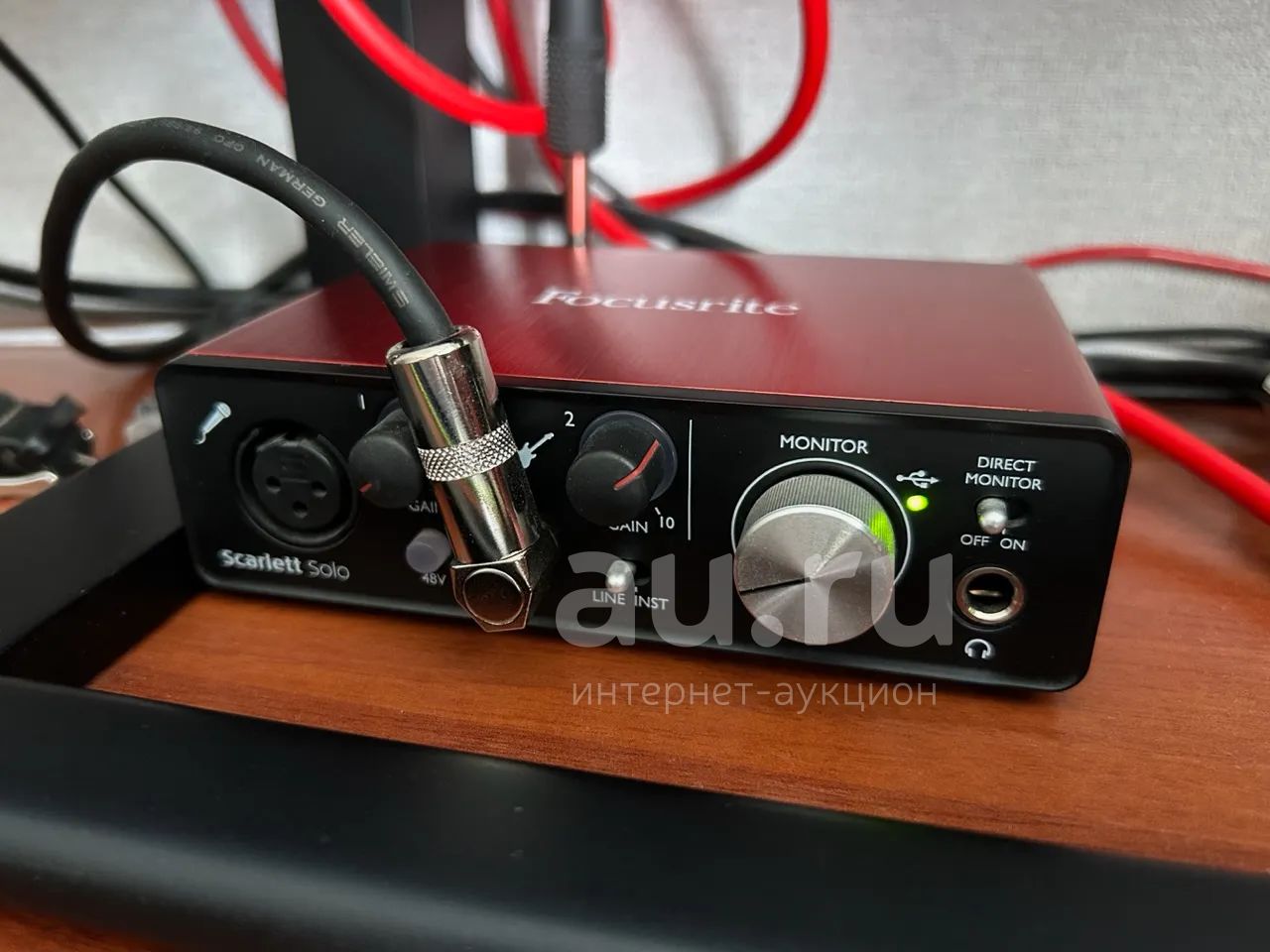 Focusrite scarlett solo 2nd gen — купить в Красноярске. Состояние: Б/у ...