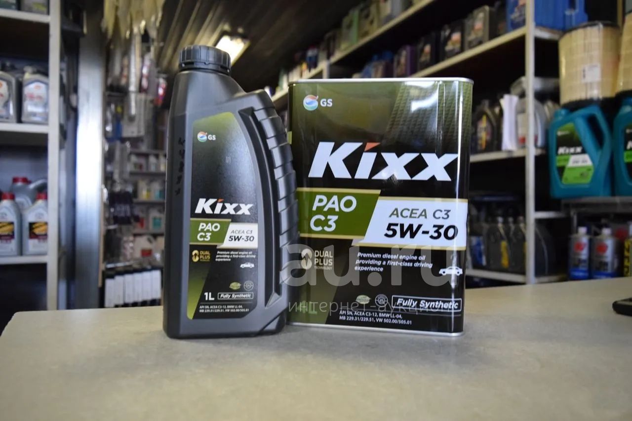 Kixx 5w30 A3/B4 C3 PAO — купить в Красноярске. Масла, жидкости на ...