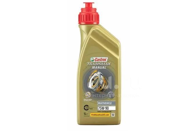 Масло трансмиссионное Castrol Transmax Manual Multivehicle 75W90 GL-4 1 ...