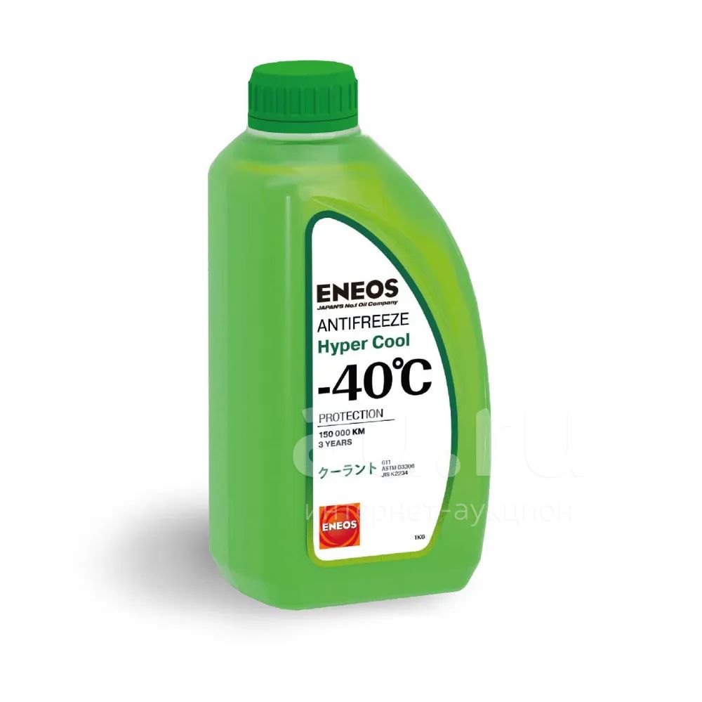 Антифриз ENEOS Antifreeze Hyper Cool -40°C 1кг (green) — купить в ...
