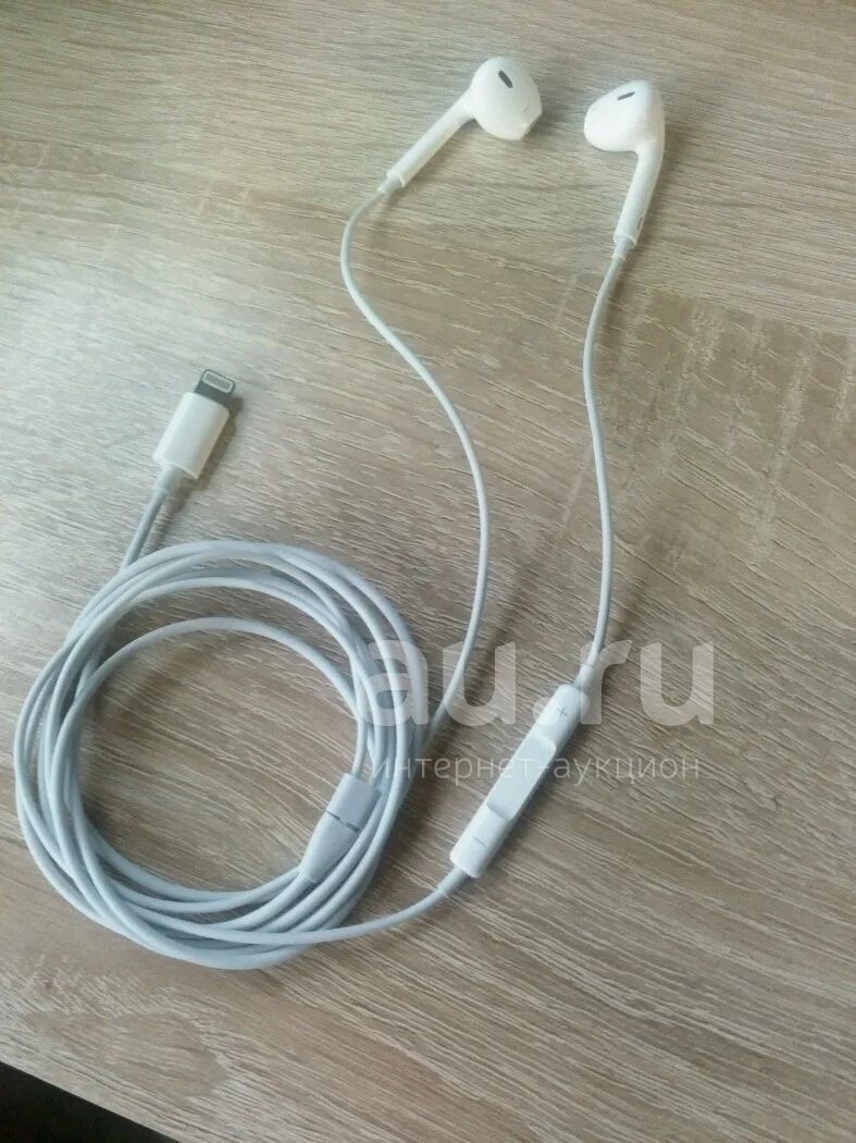 Оригинальные Наушники Apple EarPods Lightning Connector — купить в ...