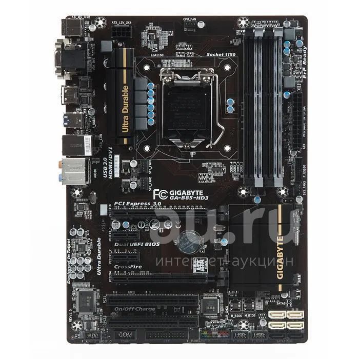 Оптимальная плата LGA 1150: Gigabyte GA-B85-HD3 — купить в Красноярске ...