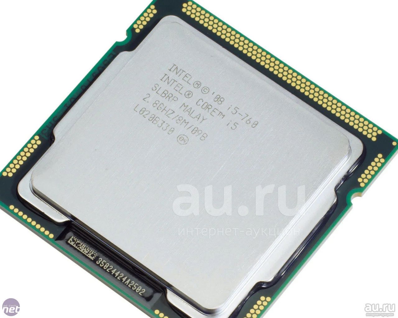 Процессор Intel Core i5-760 Lynnfield (2800MHz, LGA1156, L3 8192Kb ...