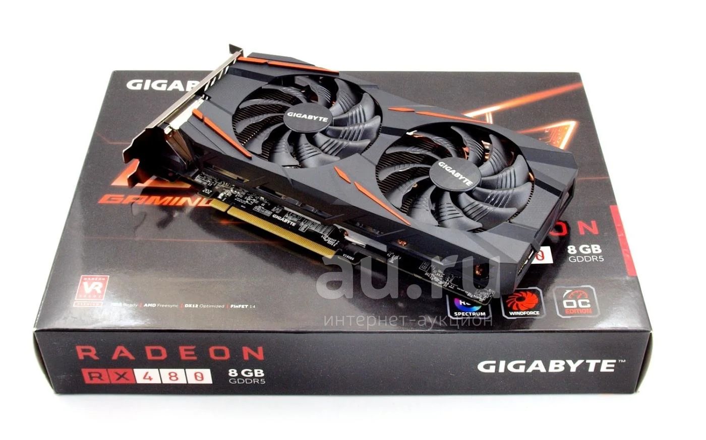 Gigabyte Radeon RX 480 G1 Gaming 8G — купить в Красноярске. Состояние ...