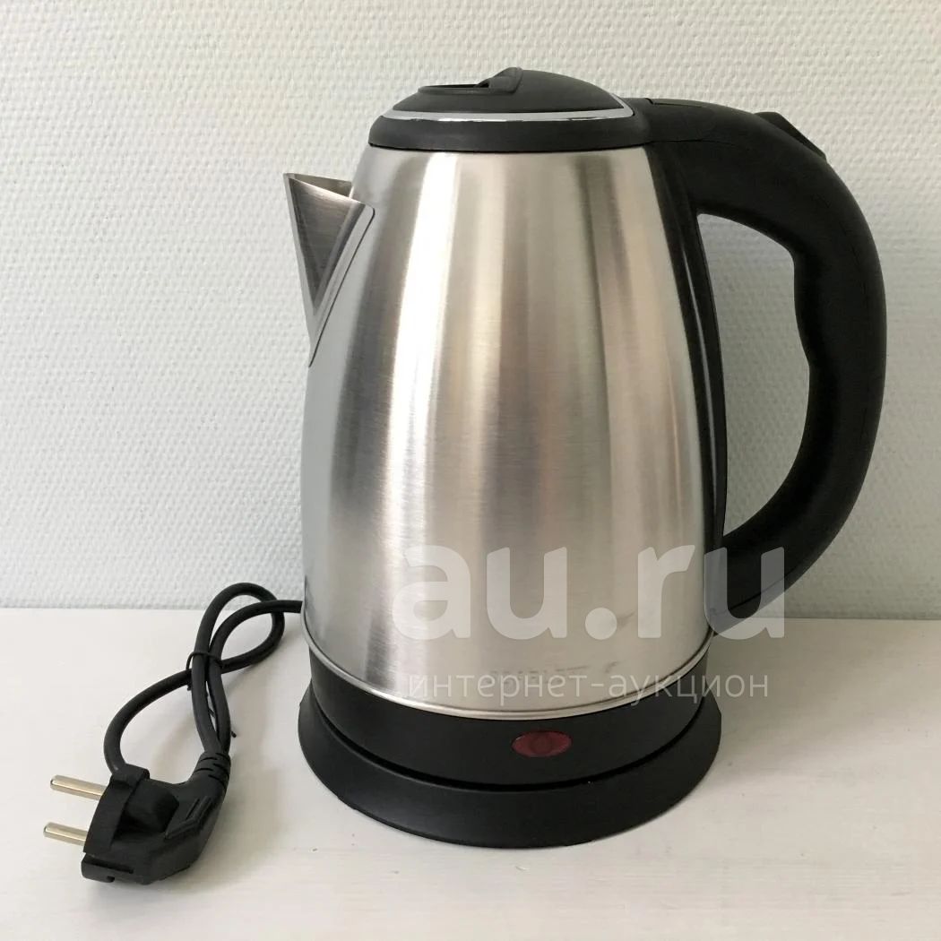 ☕ Чайник электрический дисковый 1,8 л 1500-1800 Вт из нержавеющей стали ...