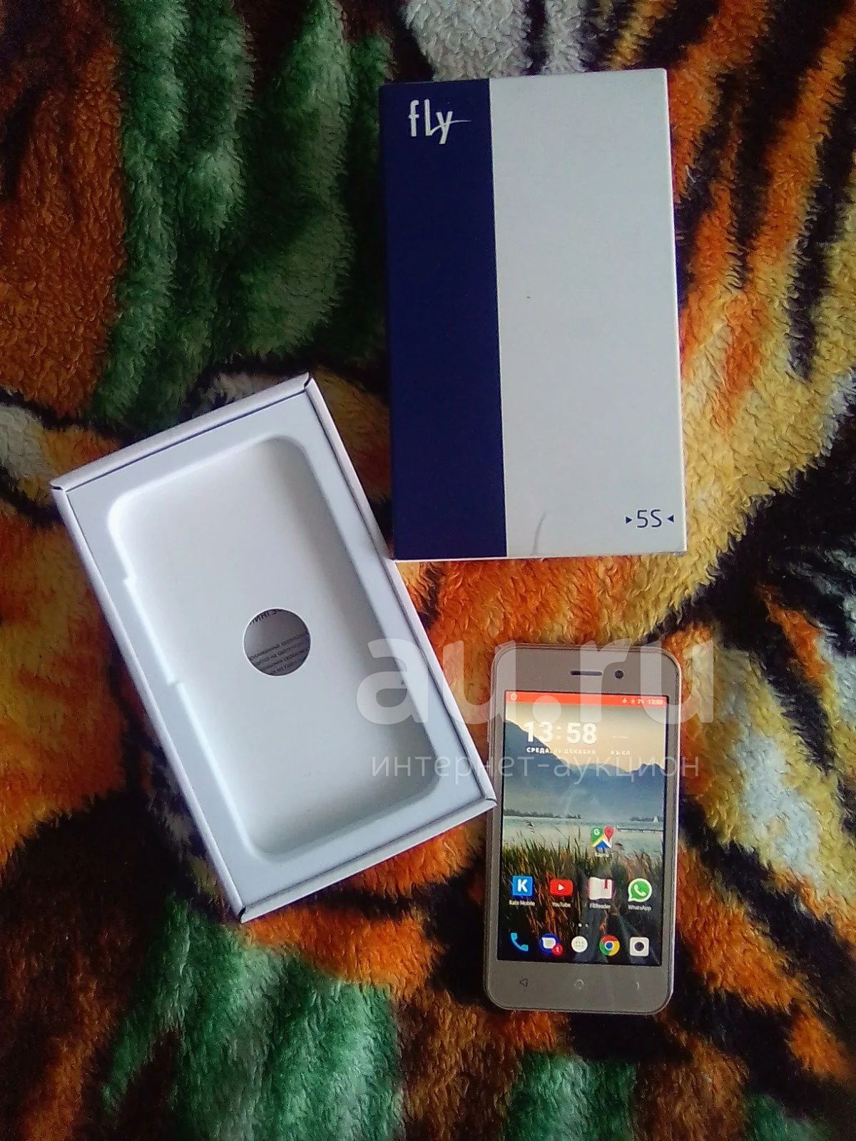 Хороший Смартфон Fly 5s — купить в Красноярске. Состояние: Б/у ...