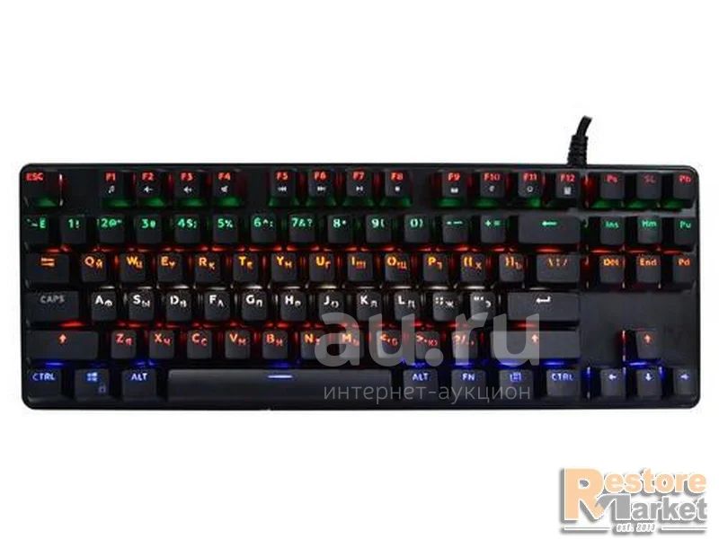 Клавиатура проводная DEXP Blazing Pro RGB черный витринный Гарантия ...