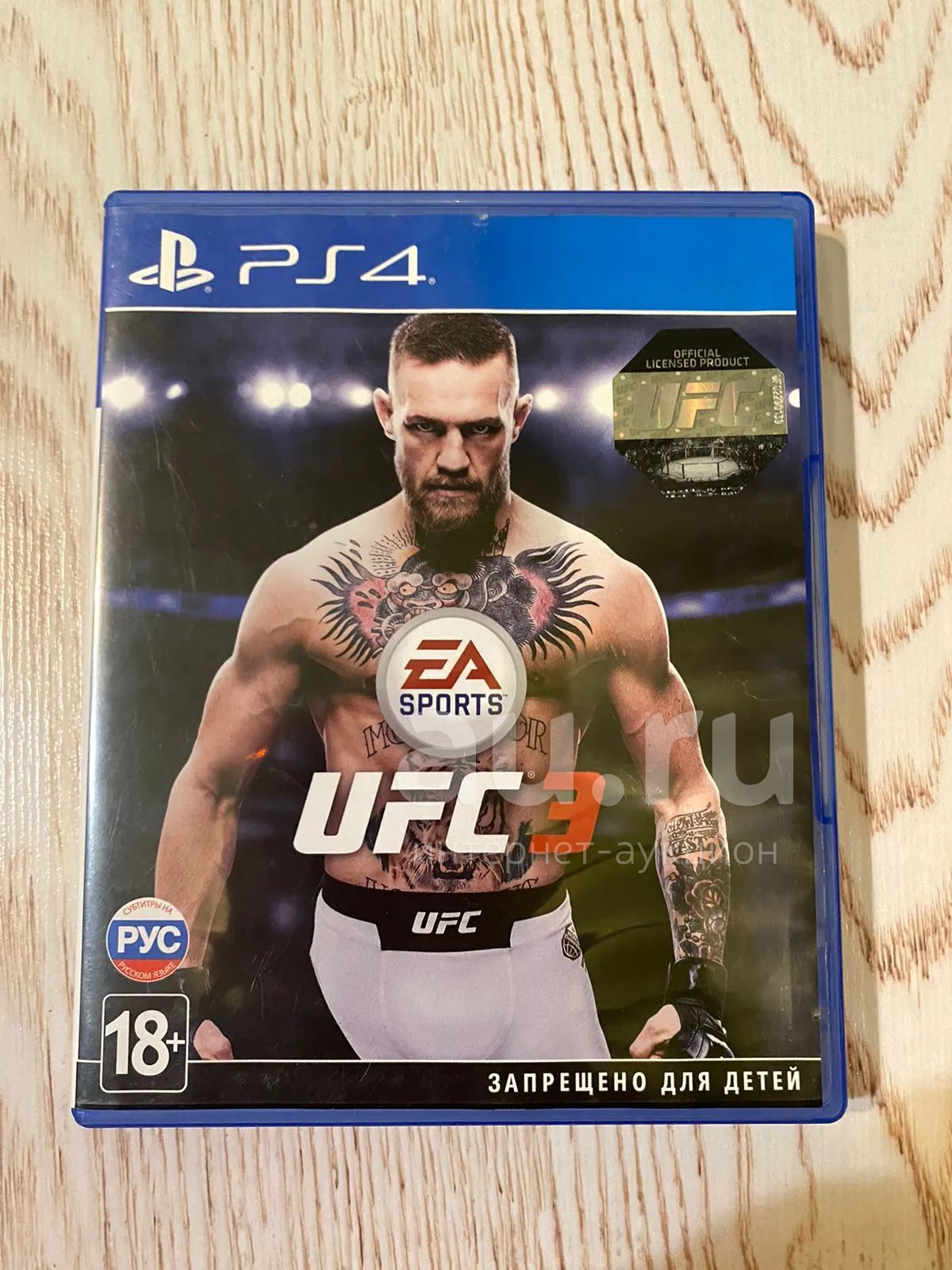 UFC 3 Диск PS4 — купить в Красноярске. Состояние: Б/у. Игры для консолей на  интернет-аукционе Au.ru