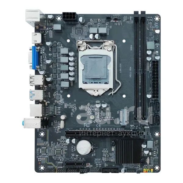 comp.mb.#85 Материнская плата (Новая) lga1200 DDR4 H511-VD4 +NVMe под ...