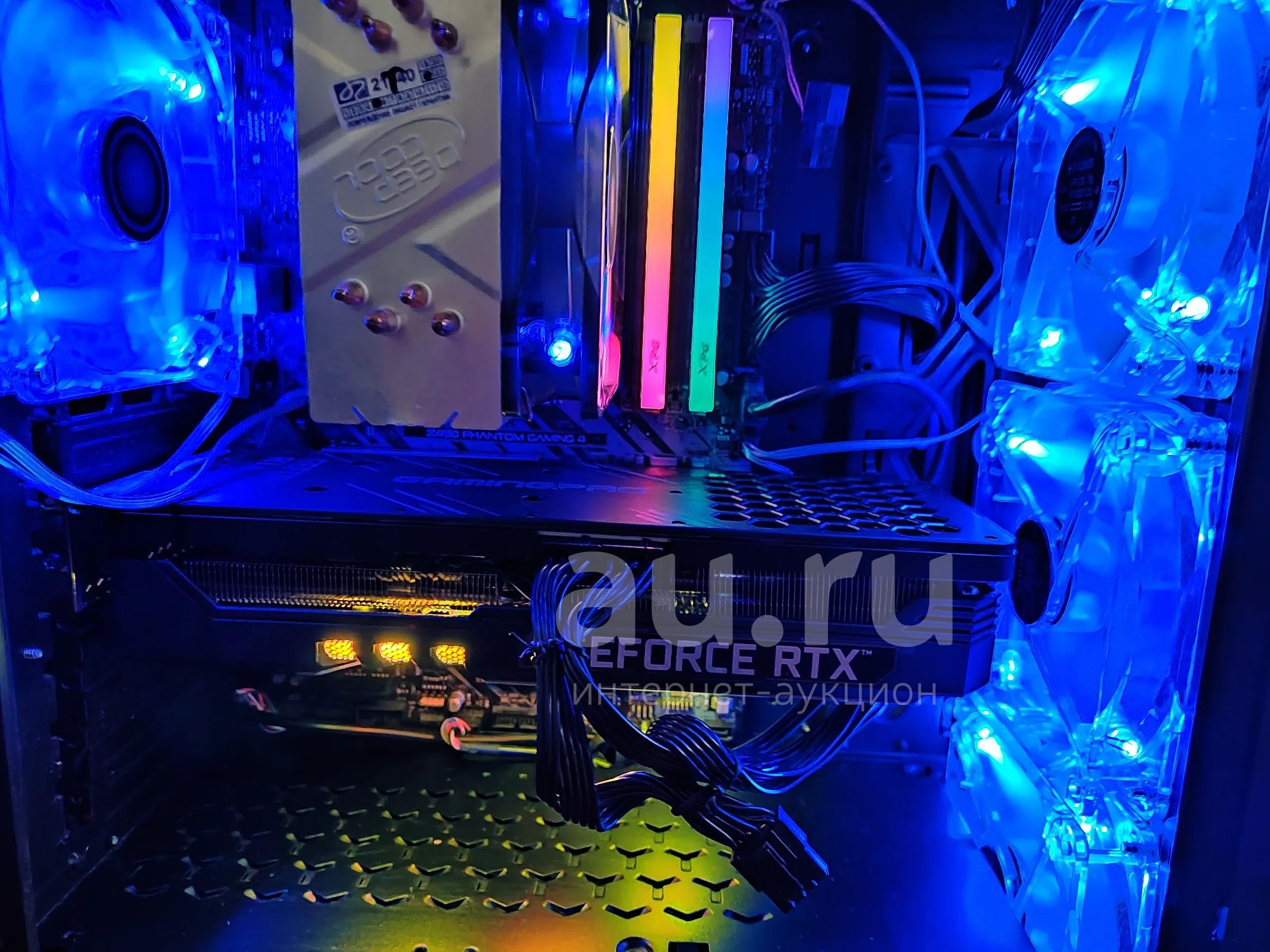 Игровой пк i7 10700+3070ti — купить в Красноярске. Состояние: Новое ...