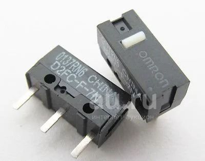 Микропереключатель микрик кнопка мыши OMRON D2FC-F-7N ремонт для мышки ...