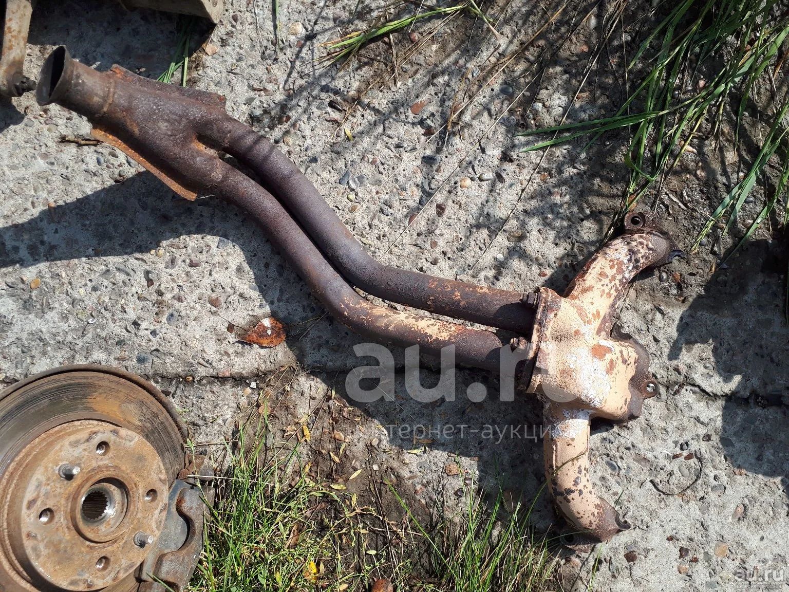 Штаны Выпускной коллектор приемная труба глушитель ВАЗ 2108 2109 2110 ...