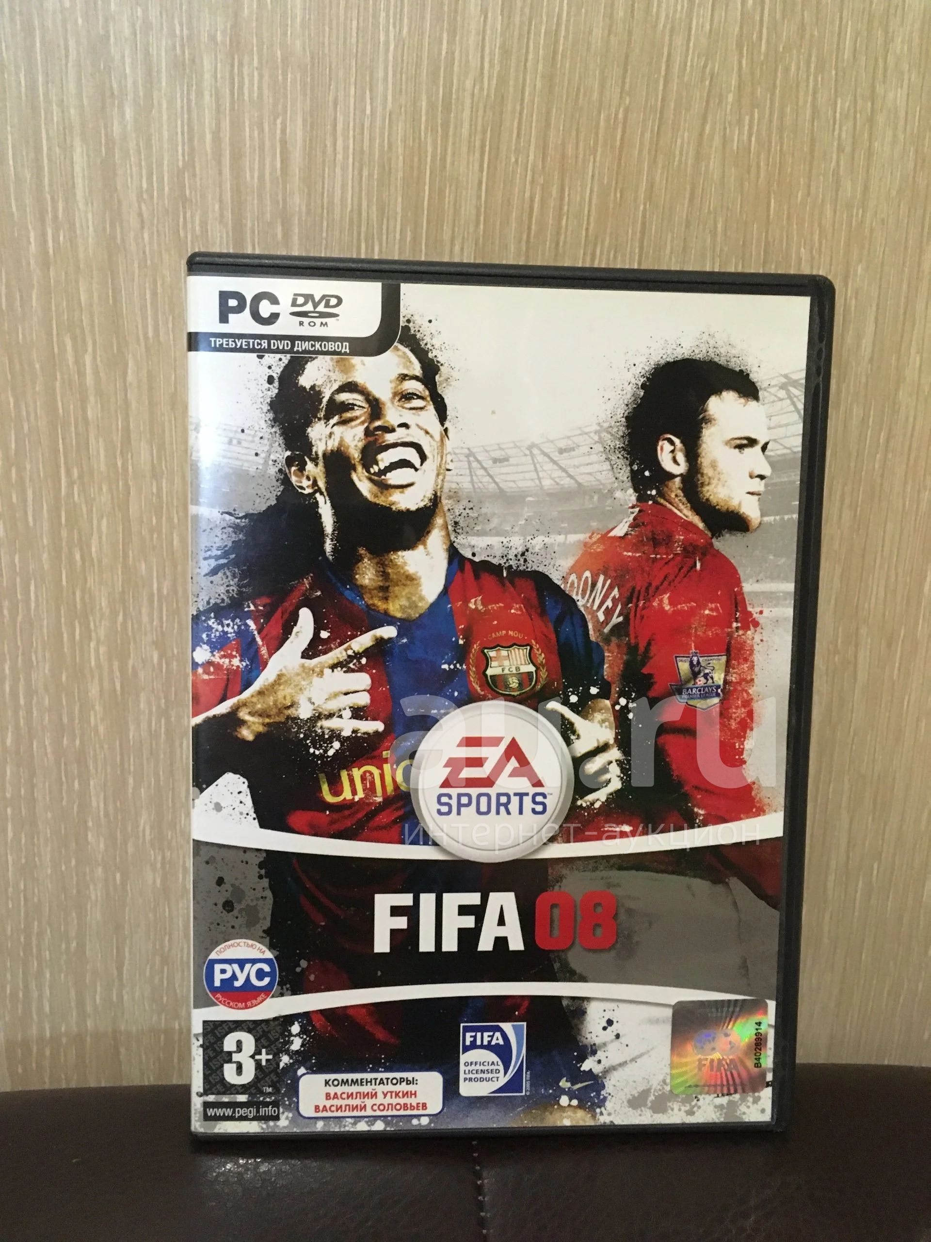 FIFA 08 лицензия PC — купить в Красноярске. Состояние: Б/у. Игры для ПК на  интернет-аукционе Au.ru